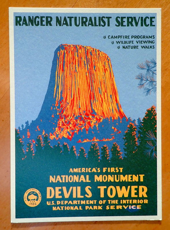 Devil's Tower Postcard