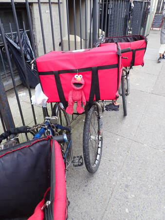 Elmo Bike Delivery NYC
