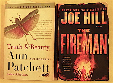 Ann Patchett Truth & Beauty, Joe Hill The Fireman